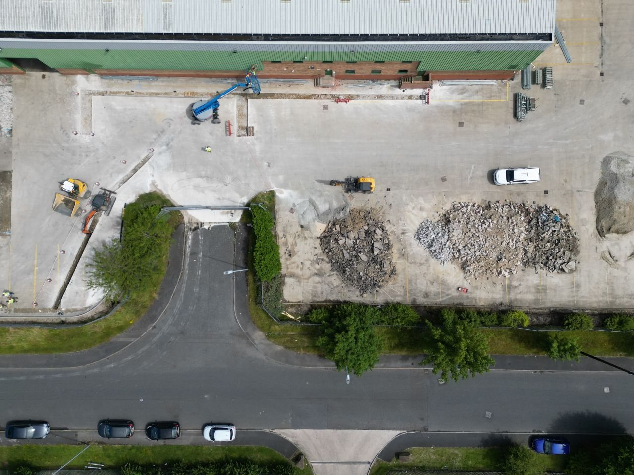 Commercial civil engineering works